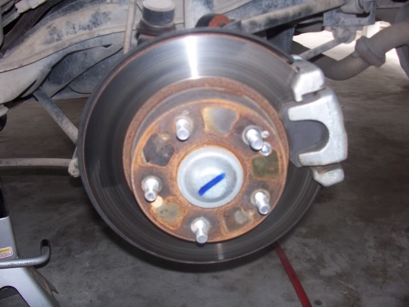How to replace brake rotors on 2004 honda accord