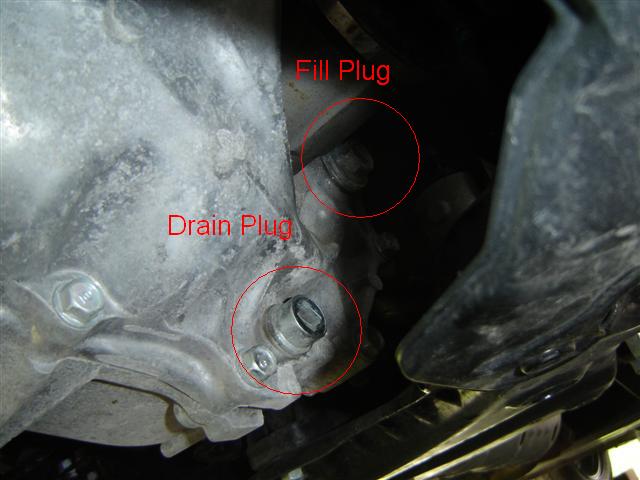 2007 Honda fit automatic transmission fluid change
